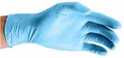 Blue Nitrile Powder Free Disposable Examination Gloves